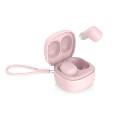 Niceboy Słuchawki Douszne HIVE Smarties Pink Blush Różowe USB-C IPX4 BT 5.3