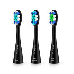 Niceboy ION Sonic-Lite Szczoteczka Soniczna 60000 drgań 3 końcówki IPX7 Czarna