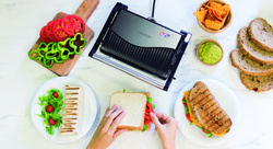 Cecotec Grill elektryczny Rock-n-Grill 750 Full Open 3011