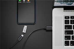 Adapter USB-C na microUSB 2.0 Goobay Srebrny