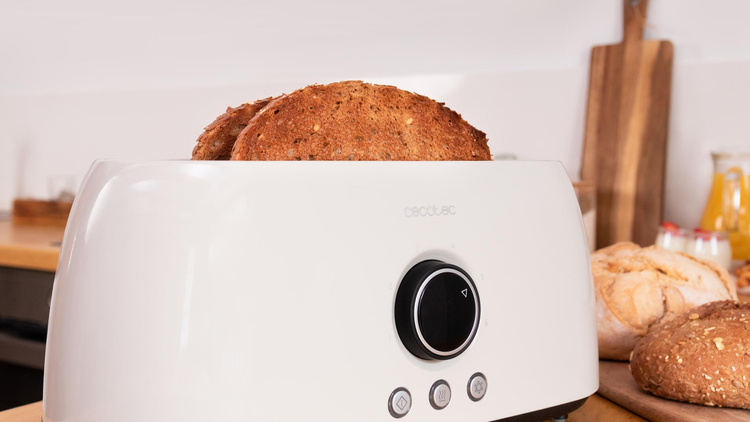 Cecotec ClassicToast 15000 Beige Extra Double Digital Toster Podwójny Pionowy Beżowy
