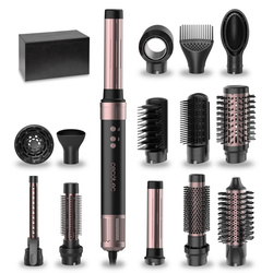 Cecotec CeramicCare 14in1 AirGlam Black Wielofunkcyjna lokówka do włosów Czarny