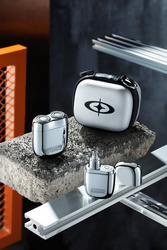 YOOSE Zestaw - Golarka Mini 2.0 + trymer do nosa + etui, srebrny