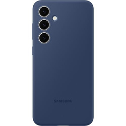 Etui Samsung Silicone Case Blue do S24 FE Niebieski EF-PS721CLEGWW