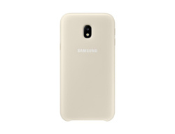 Etui Dual Layer Cover Złote do Samsung Galaxy J3 (2017) EF-PJ330CFEGWW