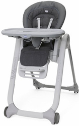 POLLY PROGRES5 5w1 Chicco 0m+ Krzesełko do karmienia - GREY MELANGE