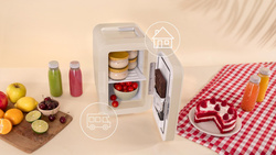 Cecotec Bolero MiniCooling 6L Bahamas Beige Lodówka turystyczna Beżowy