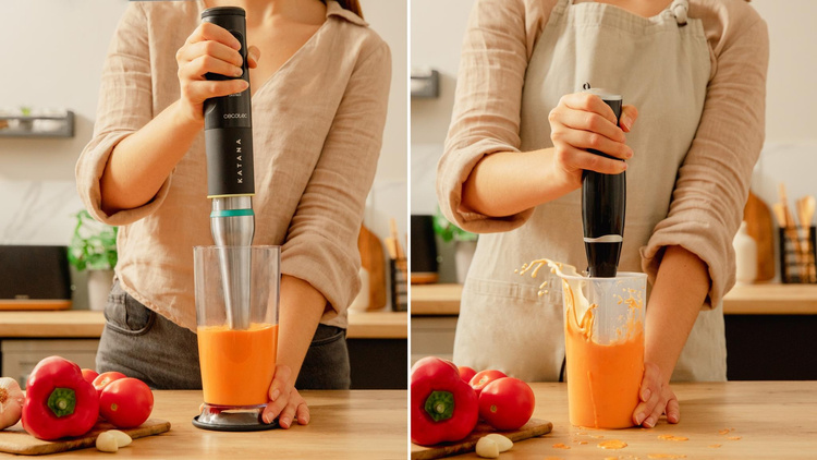 Cecotec Blender ręczny Katana 15 TotalDestroy Full B Screen