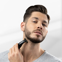Niceboy ION AirBlade Golarka Trymer do Brody Ciała 1 mm 3 mm 5 mm 90 minut
