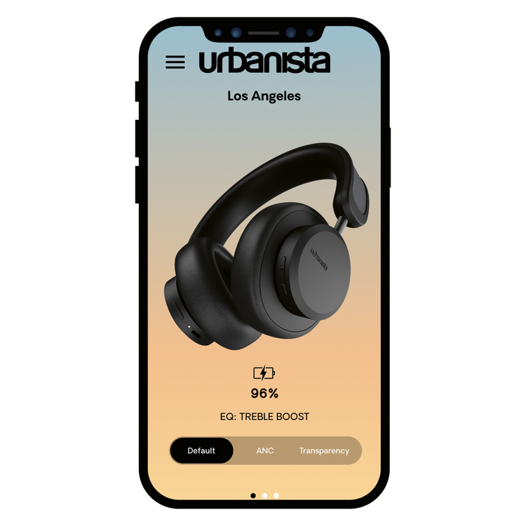Urbanista - Słuchawki Bluetooth - Los Angeles Midnight Black