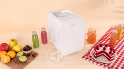 Cecotec Bolero MiniCooling 6L Bahamas White Lodówka turystyczna Biały