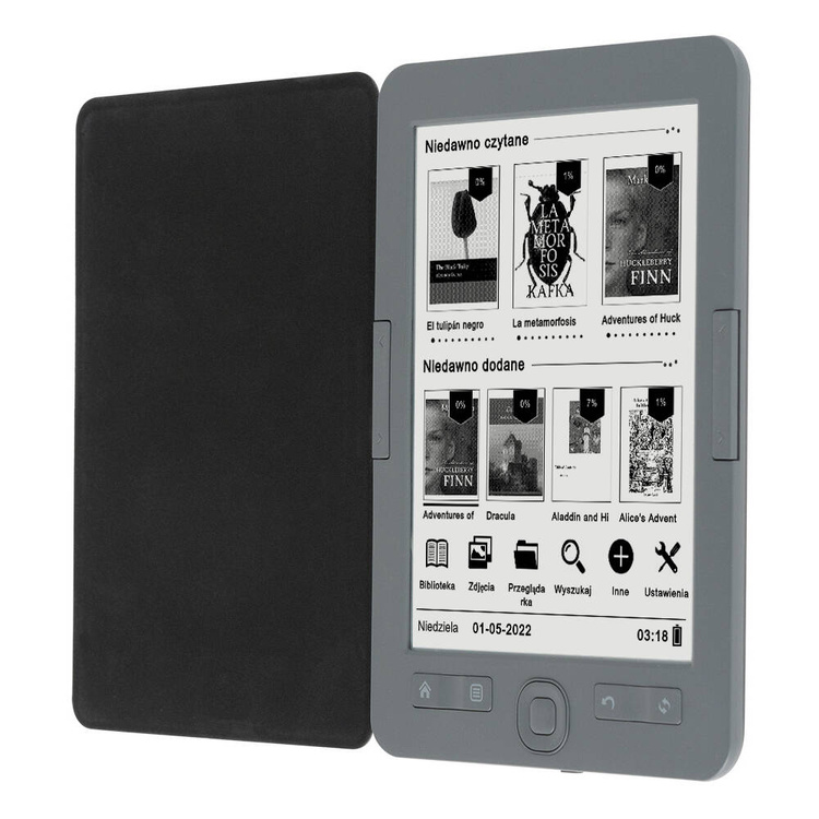 Czytnik do e-booków BEMI Cognita+ Szary 4GB 6 Cali 1800mAh E-INK Carta