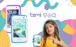 Bemi TOK Różowy Telefon dla dzieci