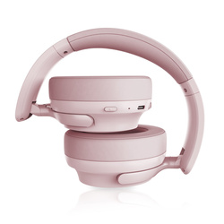 Niceboy Słuchawki Nauszne Stellar Sakura Pink Różowe AUX IPX4 BT 5.4 USBC