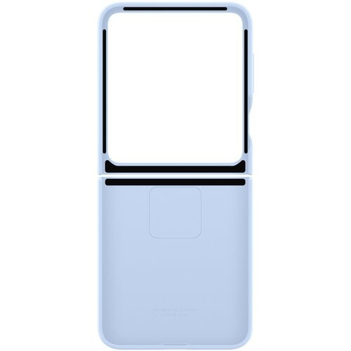 Etui Samsung Silicone Case with Ring Blue do Galaxy Z Flip 6 Niebieski EF-PF741TLEGWW