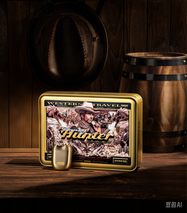 Yoose Mini S golarka, maszynka elektryczna męska, IPX7, USB-C, podróżna, złota