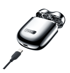 YOOSE Zestaw - Golarka Mini 2.0 + trymer do nosa + etui, srebrny