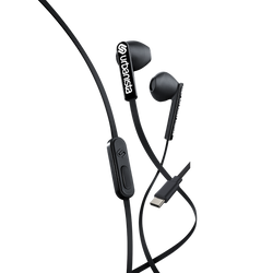 Urbanista - USB-C Słuchawki Przewodowe Douszne  - San Francisco Midnight Black