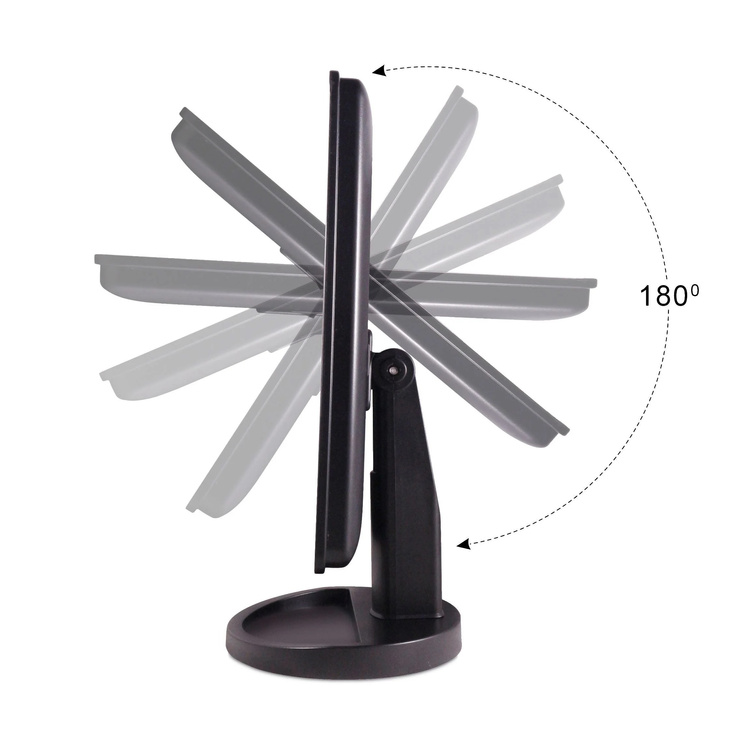 Lusterko do Makijażu 24 LED z Kompaktowym Lusterkiem Powiększającym 10x RIO-MMSP /OUTLET