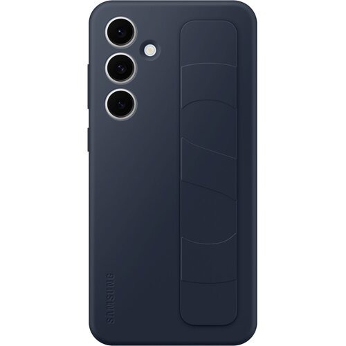 Etui Samsung Standing Grip Case Blue Black do S24 FE Granatowy EF-CS721CNEGWW