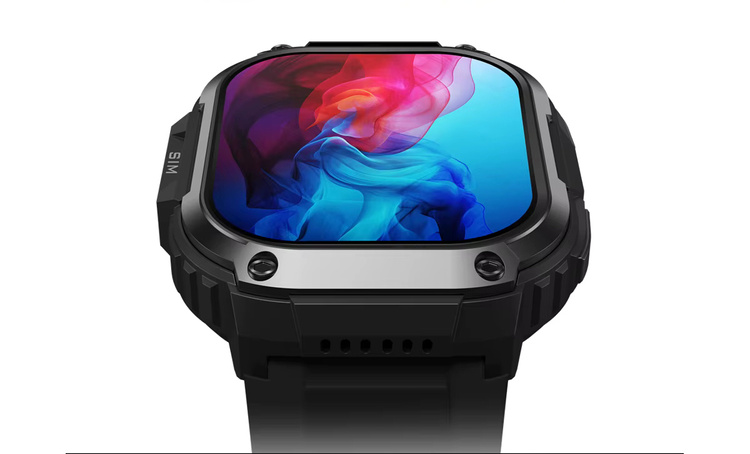 Zeblaze Smartwatch Thor SQ Abyss Black Czarny GPS LTE /OUTLET