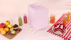 Cecotec Bolero MiniCooling 6L Bahamas Pink Lodówka turystyczna Różowy
