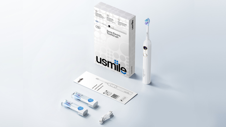 Usmile Y10 White Szczoteczka soniczna + 2 końcówki