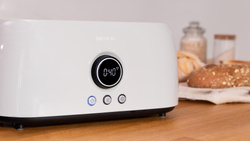 Cecotec ClassicToast 15000 Beige Extra Double Digital Toster Podwójny Pionowy Beżowy
