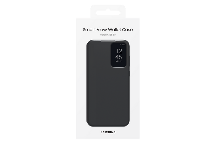 Samsung Smart View Wallet Case Czarne do Galaxy A55 5G (EF-ZA556CBEGWW)
