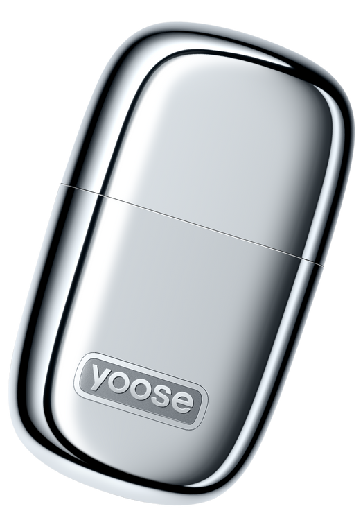 Yoose Trymer do nosa N1, IPX7, USB-C, srebrny