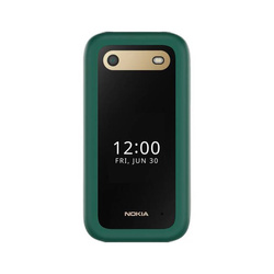 Zestaw Nokia 2660 4G Flip Dual Sim Zielona + Stacja Ładująca