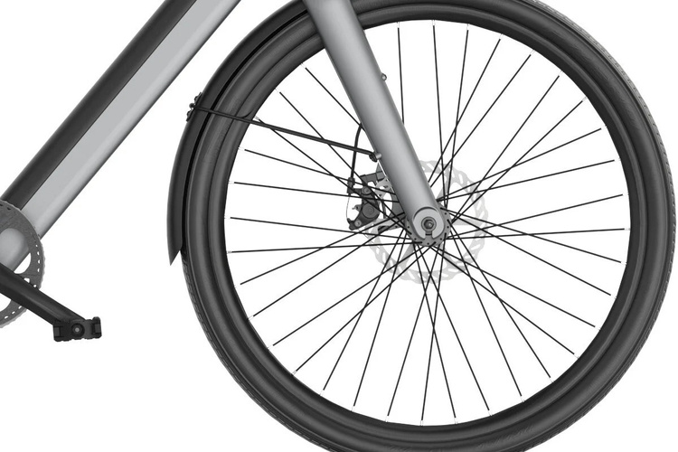 Rower elektryczny BIRD Urban 1.0 M22 28 cali Szary