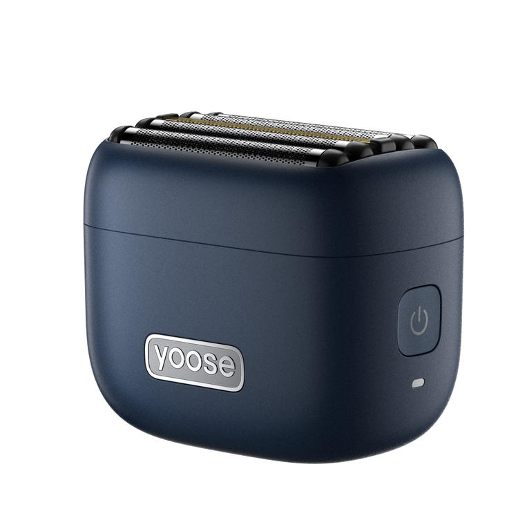 Yoose Mini 5 golarka, maszynka elektryczna męska, IPX7, USB-C, podróżna, niebieska