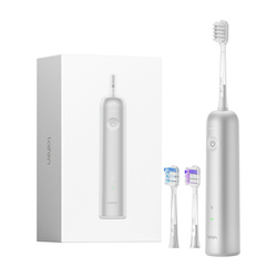 Laifen Szczoteczka do Zębów Soniczna Wave Aluminiowa Srebrna 3 Główki TUV