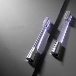 Jimok J6 Silver - Grey Końcówki Wymienne do Szczoteczki 2 sztuki