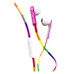 Urbanista - USB-C Słuchawki Przewodowe Douszne  - San Francisco Lucky Rainbow
