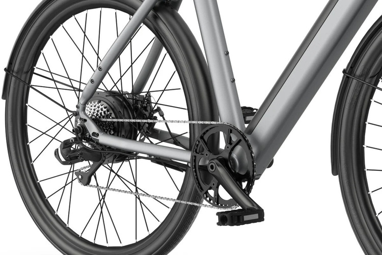 Rower elektryczny BIRD Urban 1.0 M22 28 cali Szary