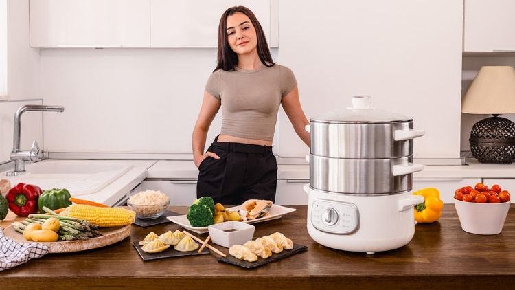 Cecotec Vapovita SteelPot White Parowar