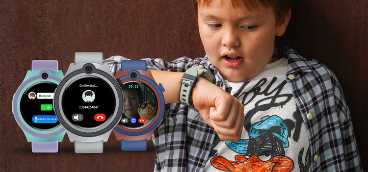 Smartwatch Dla Dzieci Bemi Linko2 Szary /OUTLET