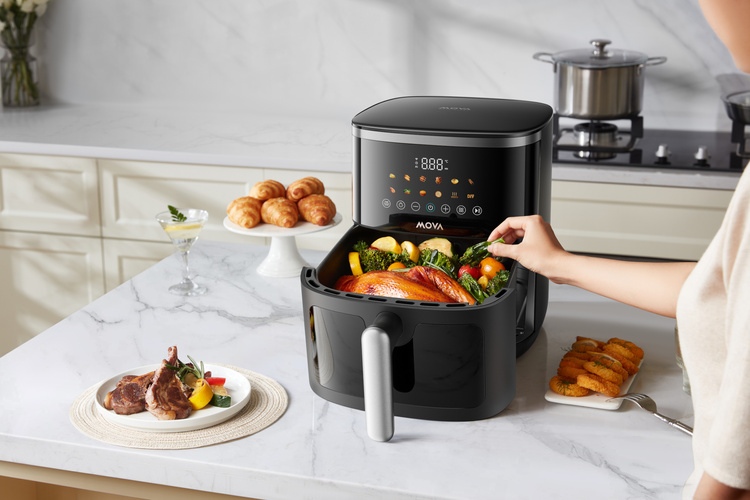 MOVA FD10 Pro Max Airfryer Frytkownica Beztłuszczowa z AI Wi-Fi Aplikacja