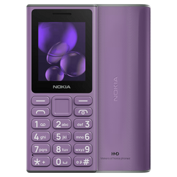 Telefon HMD Nokia 105 DualSim Fioletowy 1000 mAh do 18 dni USB-C IP52 Snake