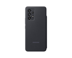 Etui Samsung Smart S View Wallet Cover Czarne do Galaxy A33 5G (EF-EA336PBEGEE)