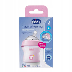 CHICCO BUTELKA NATURAL FEELING 0m+ 150 ml