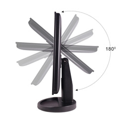 Lusterko do Makijażu 24 LED z Kompaktowym Lusterkiem Powiększającym 10x RIO-MMSP /OUTLET