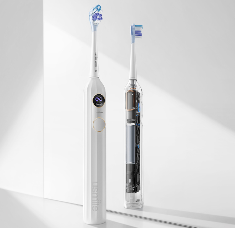 Usmile Y10 White Szczoteczka soniczna + 2 końcówki