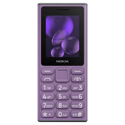 Telefon HMD Nokia 105 DualSim Fioletowy 1000 mAh do 18 dni USB-C IP52 Snake /OUTLET