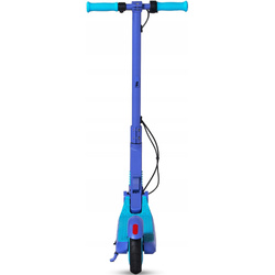 Niebieska Hulajnoga elektryczna RIDER Bulet 10km 200W 7" 6" Młodzież do 50 kg
