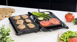 Cecotec Grill elektryczny Rock-n-Grill 750 Full Open 3011