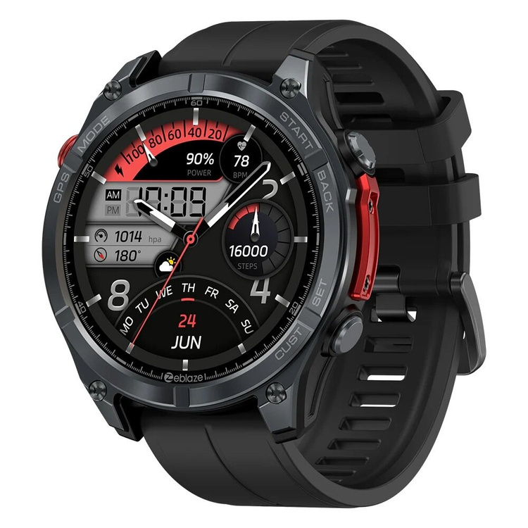 Zeblaze Smartwatch Stratos 4 Abyss Black Czarny /OUTLET