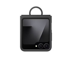 Etui Samsung Silicone Case do Galaxy Z Flip7 FE | Galaxy Z Flip6 Czarny EF-PF741TBEGWW